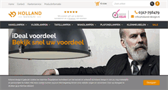 Desktop Screenshot of holland-design.nl