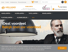 Tablet Screenshot of holland-design.nl